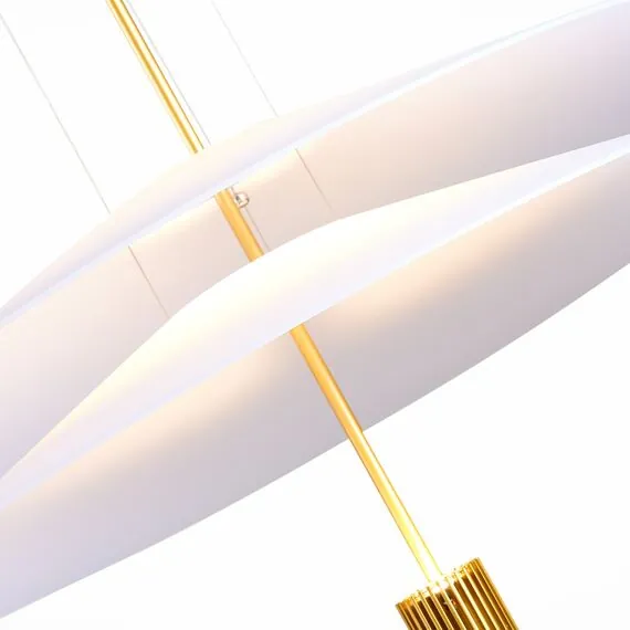 ST LUCE SL6101.203.01 Люстра подвесная ST-Luce Золотистый/Белый LED 1*10W 3000K, изображение 2