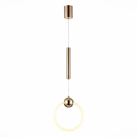 ST LUCE SL1578.203.01 Подвес ST-Luce Золотистый/Золотистый, Белый LED 1*15W 3000K