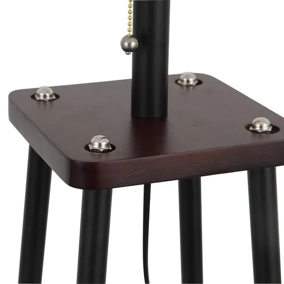 ST LUCE SLE302.405.01 Торшер ST-Luce Черный, Коричневый/Бежевый E27 1*40W (из 2-х коробок), изображение 4