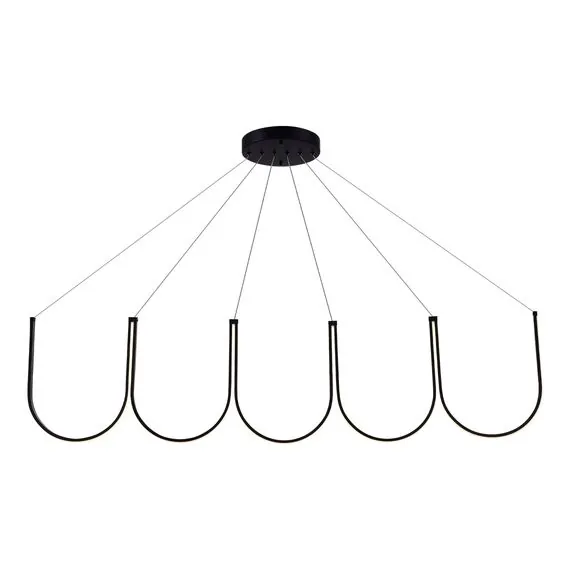 ST LUCE SL6202.413.01 Светильник подвесной ST-Luce Черный LED 1*68W 3000K