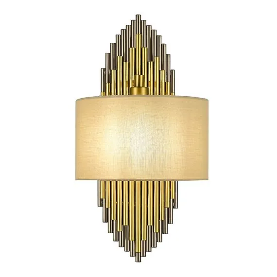 ST LUCE SL1638.301.01 Светильник настенный ST-Luce латунь / серый E14 1*42W
