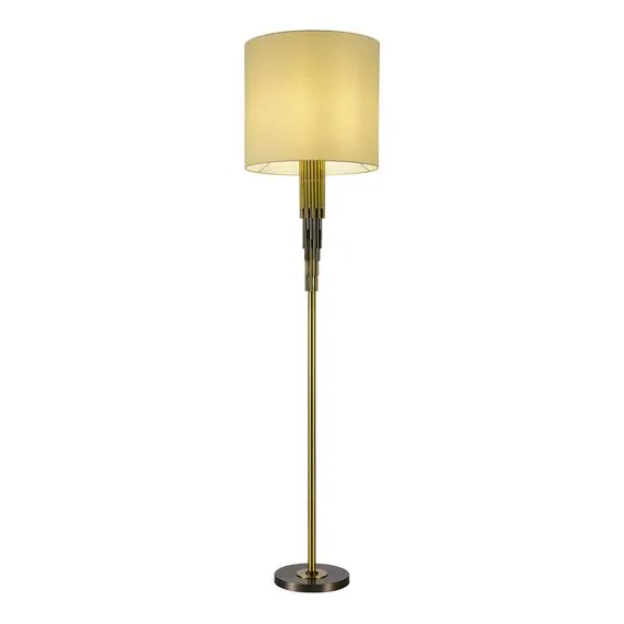 ST LUCE SL1638.305.01 Светильник напольный ST-Luce Латунь/Серый E14 1*42W