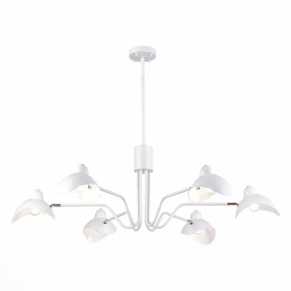 ST LUCE SL1801.513.06 Люстра подвесная ST-Luce Белый/Белый E14 6*60W