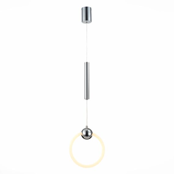 ST LUCE SL1578.103.01 Подвес ST-Luce Хром/Белый,Хром LED 1*15W 3000K