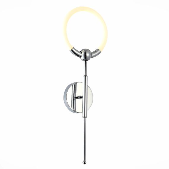 ST LUCE SL1578.101.01 Светильник настенный ST-Luce Хром/Белый, Хром LED 1*10W 3000K