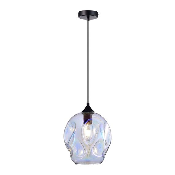 ST LUCE SL1188.413.01 Подвес ST-Luce Черный/Радужный E27 1*60W