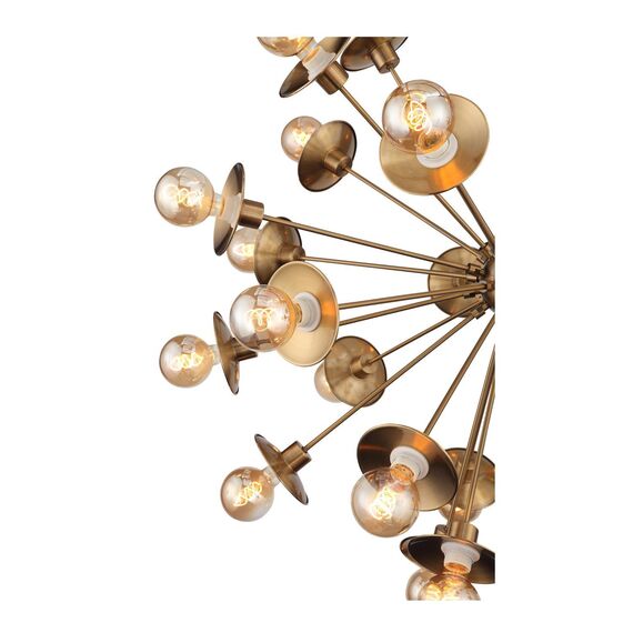 ST LUCE SL1111.303.30 Светильник подвесной ST-Luce Латунь E27 30*40W, изображение 6