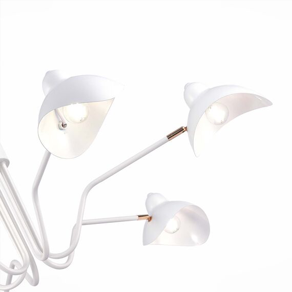 ST LUCE SL1801.513.06 Люстра подвесная ST-Luce Белый/Белый E14 6*60W, изображение 2