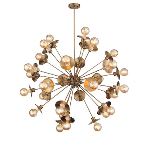 ST LUCE SL1111.303.30 Светильник подвесной ST-Luce Латунь E27 30*40W