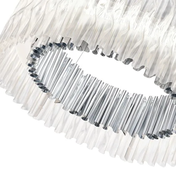 ST LUCE SL6012.103.01 Светильник подвесной ST-Luce Хром/Прозрачный LED 1*64W, изображение 2