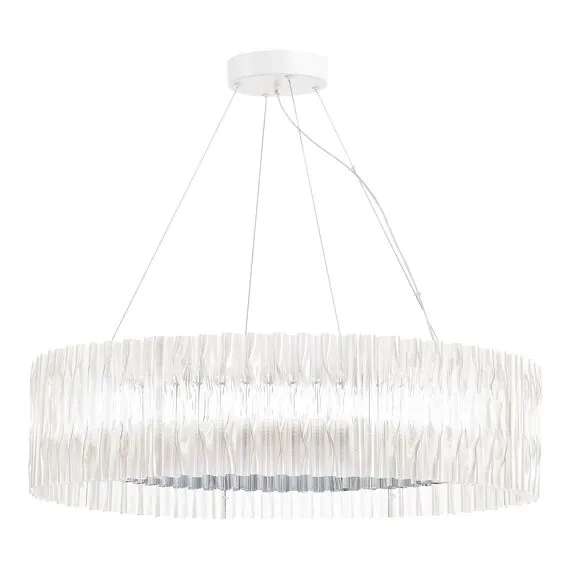 ST LUCE SL6012.113.01 Светильник подвесной ST-Luce Хром/Прозрачный LED 1*87W 3000K, изображение 4