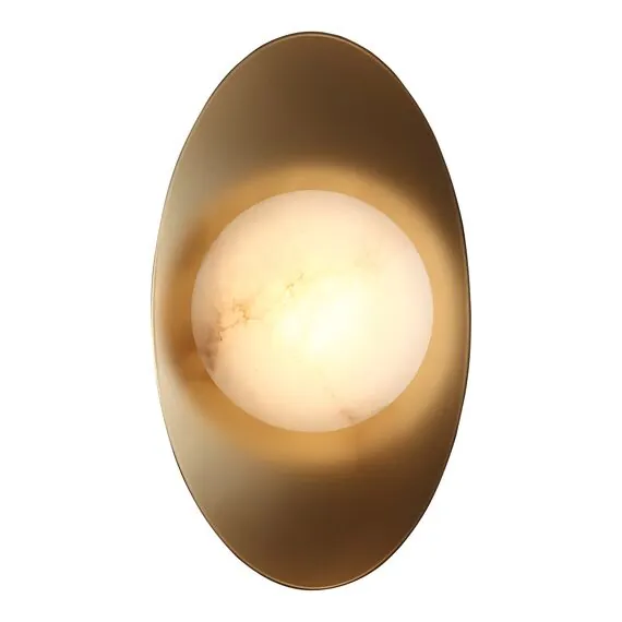 ST LUCE SL6229.211.01 Светильник настенный ST-Luce Золотистый/Алебастр LED 1*7W 3000K, изображение 4