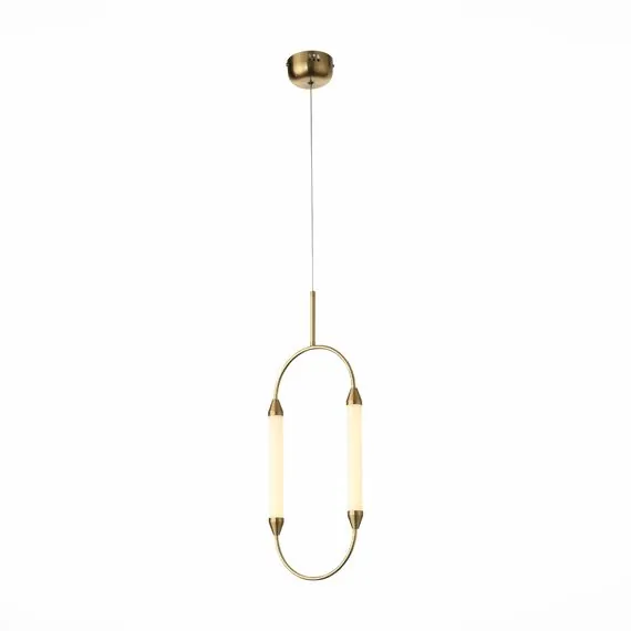 ST LUCE SL6004.303.02 Подвес ST-Luce Латунь/Белый LED 2*4W 3000K