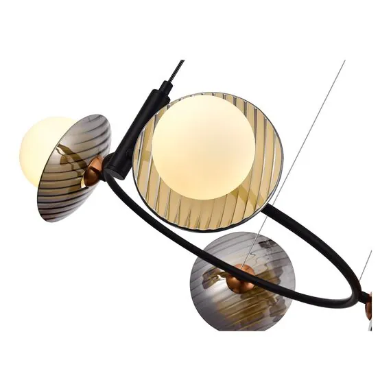 ST LUCE SL1521.403.04 Светильник подвесной ST-Luce Черный/Дымчатый, Белый G9 4*5W 4000K, изображение 2