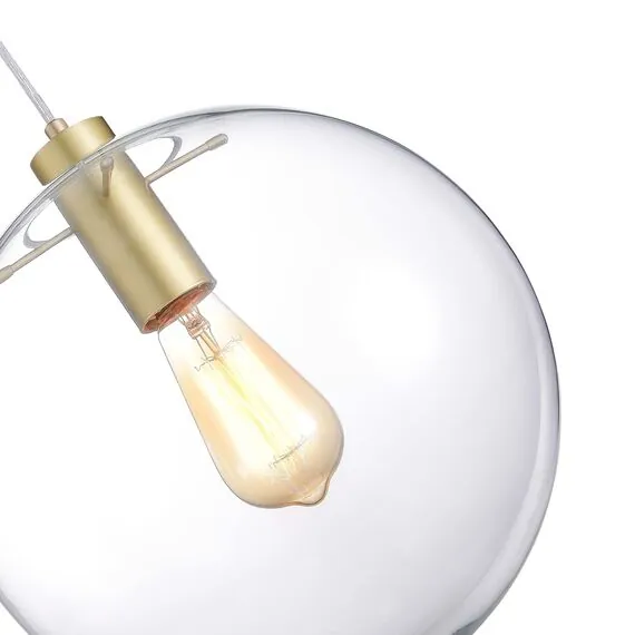 ST LUCE SL1056.213.01 Подвес ST-Luce Золотой/Прозрачный E27 1*60W, изображение 3
