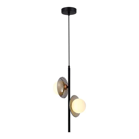 ST LUCE SL1521.403.02 Светильник подвесной ST-Luce Черный/Дымчатый, Белый G9 2*5W 4000K