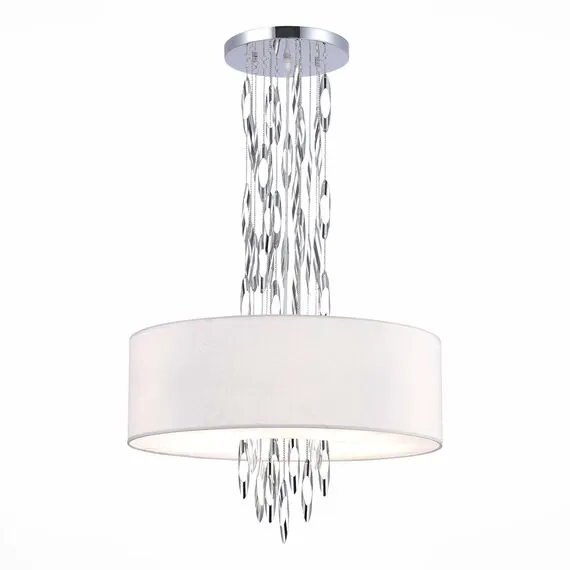 ST LUCE SL1353.103.05 Люстра подвесная ST-Luce Хром/Белый E14 5*60W