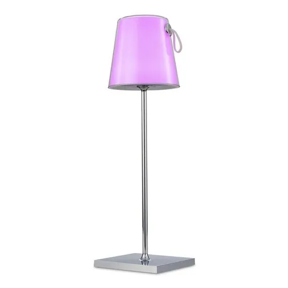 ST LUCE SL1009.104.01 Прикроватная лампа ST-Luce Хром/Белый LED 1*5W 3000K+RGB, изображение 8
