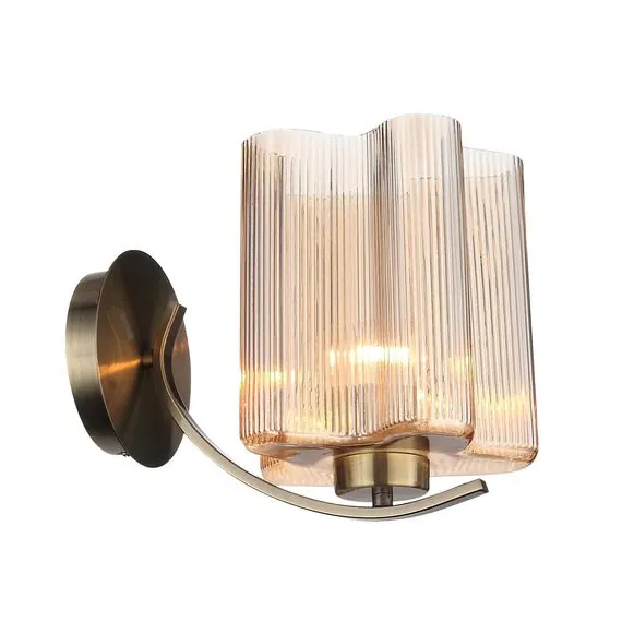 ST LUCE SL117.301.01 Бра ST-Luce Бронзовый/Янтарный E27 1*60W, изображение 2