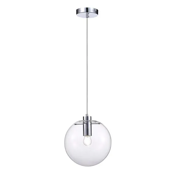 ST LUCE SL1056.113.01 Подвес ST-Luce Хром/Прозрачный E27 1*60W