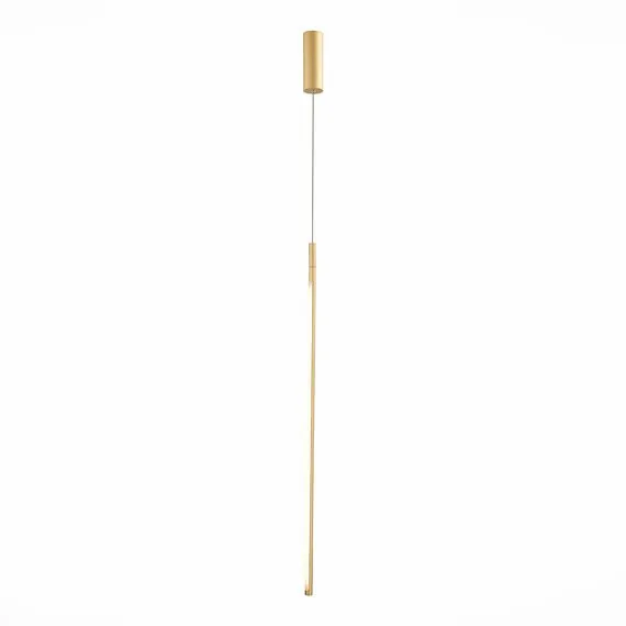 ST LUCE SL1580.223.01 Светильник подвесной ST-Luce Матовое золото/Белый LED 1*18W 3200K