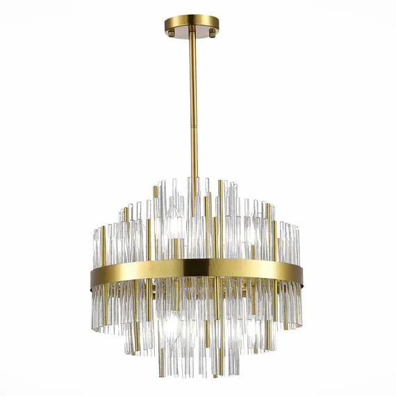 ST LUCE SL1634.303.06 Люстра подвесная ST-Luce Латунь/Прозрачный E14 6*60W