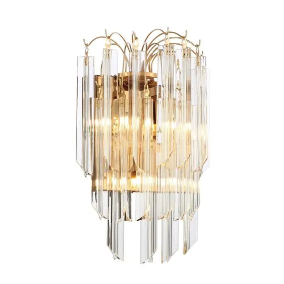ST LUCE SL386.201.03 Бра ST-Luce Золотистый/Золотистый, Прозрачный G9 3*5W, изображение 5