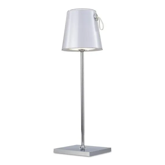 ST LUCE SL1009.104.01 Прикроватная лампа ST-Luce Хром/Белый LED 1*5W 3000K+RGB, изображение 3