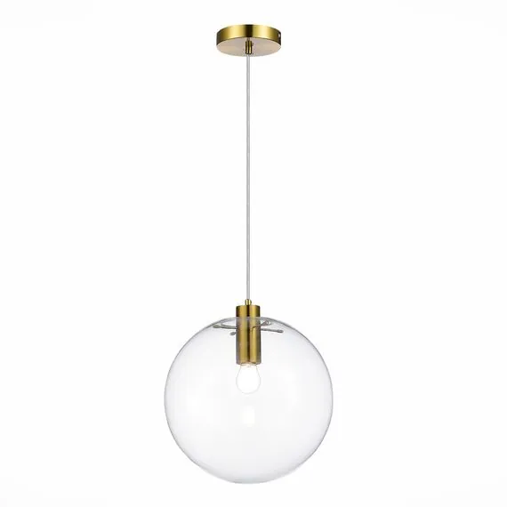 ST LUCE SL1056.223.01 Подвес ST-Luce Золотой/Прозрачный E27 1*60W