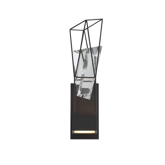 ST LUCE SL815.301.01 Бра ST-Luce Серый графит/Серый графит, Прозрачный LED 1*6W 4000K, изображение 2