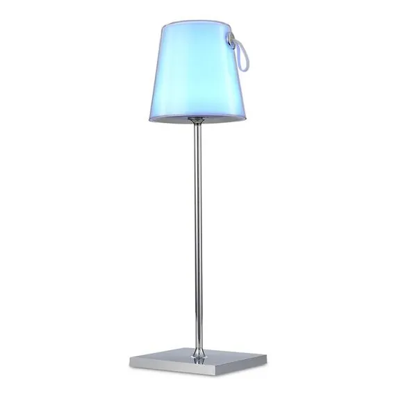 ST LUCE SL1009.104.01 Прикроватная лампа ST-Luce Хром/Белый LED 1*5W 3000K+RGB, изображение 5