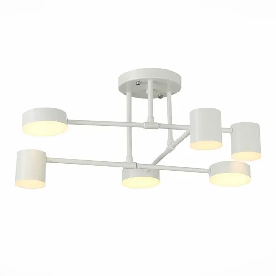 EVOLUCE SLE201052-06 Светильник потолочный Белый/Белый LED 6*7W 4000K, изображение 7