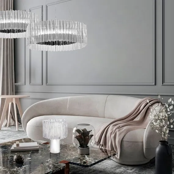 ST LUCE SL6012.203.01 Светильник подвесной ST-Luce Золотистый/Прозрачный LED 1*64W, изображение 5