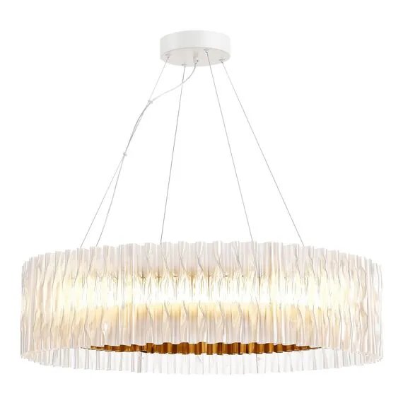 ST LUCE SL6012.213.01 Светильник подвесной ST-Luce Золотистый/Прозрачный LED 1*87W 3000K, изображение 3