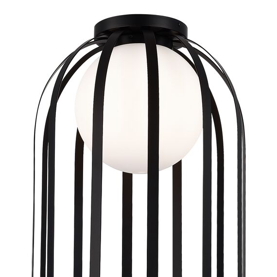 ST LUCE SL6129.402.01 Светильник потолочный ST-Luce Черный/Белый E27 1*60W, изображение 2
