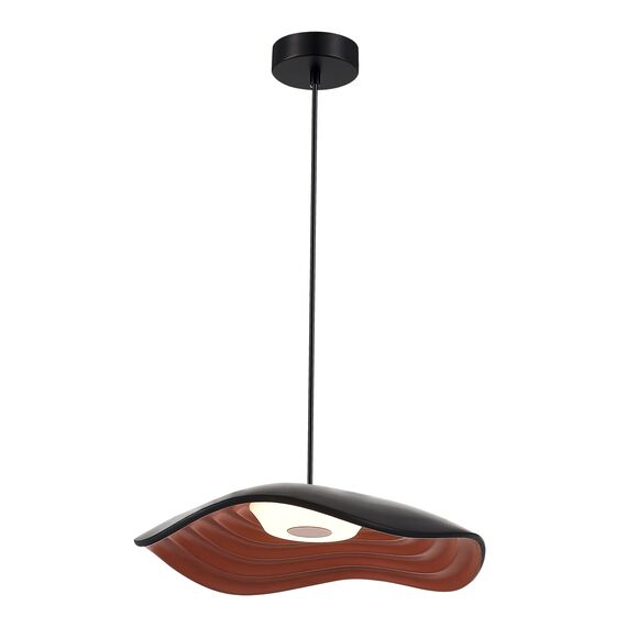 ST LUCE SL6208.401.12 Светильник подвесной ST-Luce Черный/Черный, Оранжевый LED 1*12W 3000K