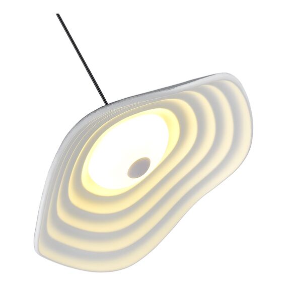 ST LUCE SL6208.701.12 Светильник подвесной ST-Luce Серый/Серый, Белый LED 1*12W 3000K, изображение 2