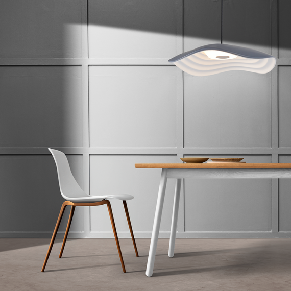 ST LUCE SL6208.701.12 Светильник подвесной ST-Luce Серый/Серый, Белый LED 1*12W 3000K, изображение 3
