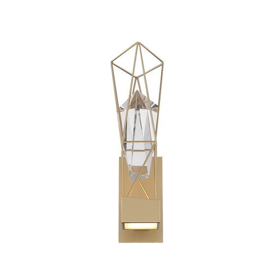 ST LUCE SL815.201.01 Бра ST-Luce Матовое золото/Матовое золото, Прозрачный LED 1*6W 4000K, изображение 2