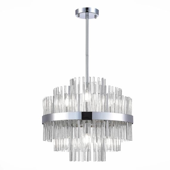 ST LUCE SL1634.103.06 Люстра подвесная ST-Luce Хром/Прозрачный E14 6*60W