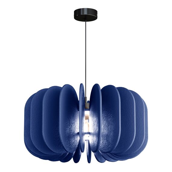 ST LUCE SL3004.403.01 Светильник подвесной ST-Luce Черный/Синий E27 1*60W