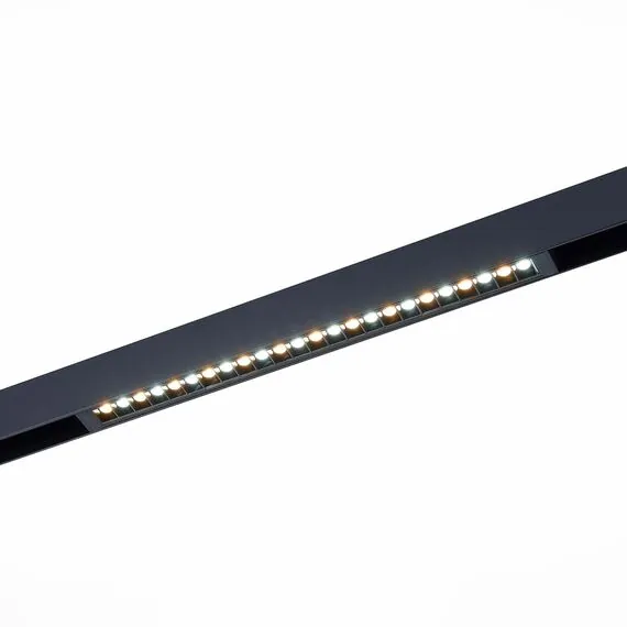 ST LUCE ST655.496.18 Светильник трековый SMART Черный LED 1*18W 2700K-6000K 1 550Lm Ra>90 24 IP20 L465xW25xH41 220V