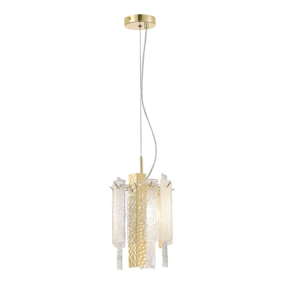 ST LUCE SL1636.203.01 Люстра подвесная ST-Luce Золотистый/Белый, Золотистый E14 1*40W