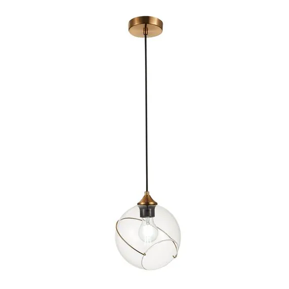 EVOLUCE SLE103103-01 Подвес Золотистый/Прозрачный E27 1*60W, изображение 2