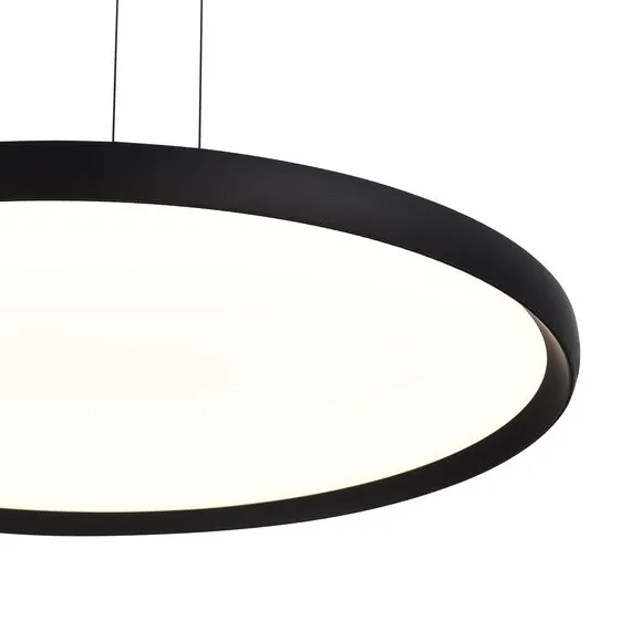 ST LUCE SL6015.403.01 Светильник подвесной ST-Luce Черный/Белый LED 1*45W 3000K-6000K, изображение 3
