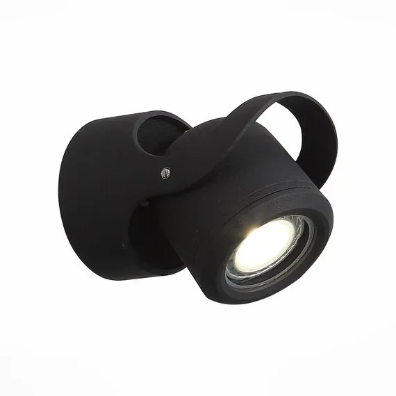 ST LUCE SL093.401.01 Светильник уличный настенный ST-Luce Черный/Черный, Прозрачный G5,3 1*3W