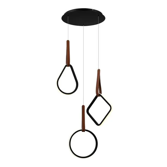ST LUCE SL6131.403.36 Светильник подвесной ST-Luce Черный/Черный, Терракотовый LED 1*36W 4000K