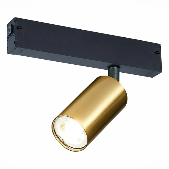 ST LUCE ST503.206.01 Светильник трековый Золотистый GU10 1*50W  IP20 L100xW54xH142 180-240V Без ламп