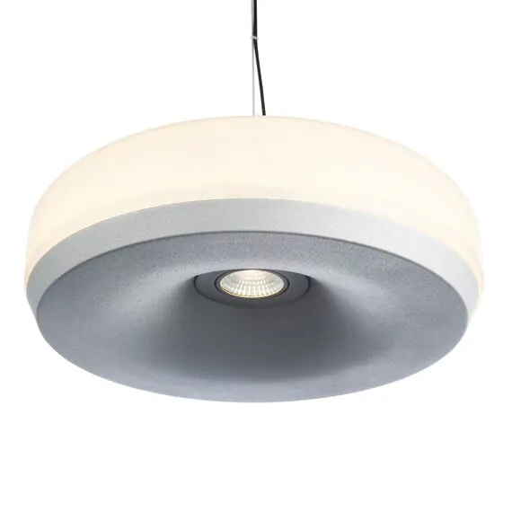 ST LUCE SL6014.503.01 Светильник подвесной ST-Luce Серый/Молочный LED 1*42W 3000K, изображение 2