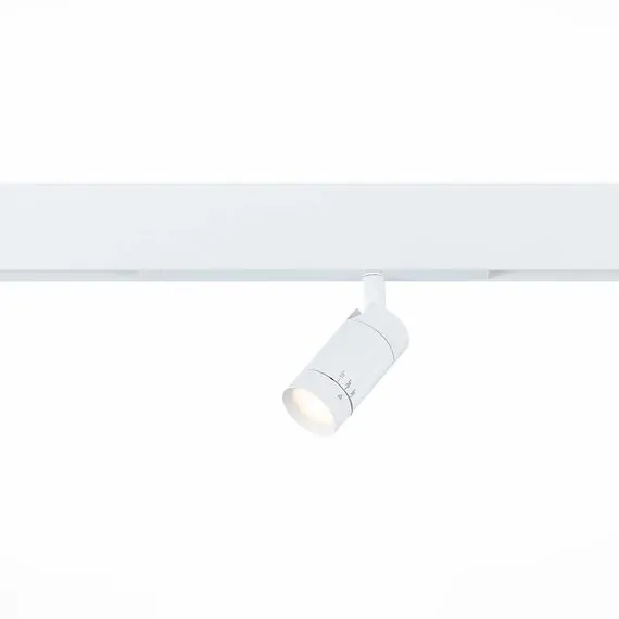 ST LUCE ST658.596.07 Светильник трековый SMART Zoom Белый LED 1*7W 2700K-6000K 400Lm Ra>90 15-38 IP20 D40xH90 220V